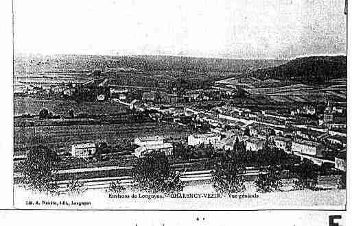 Ville de CHARENCYVEZIN Carte postale ancienne