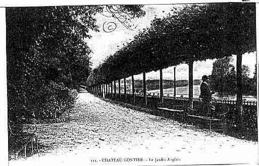 Ville de CHATEAUGONTIERBAZOUGES Carte postale ancienne
