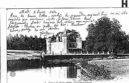 Ville de CHATEAUGONTIERBAZOUGES Carte postale ancienne