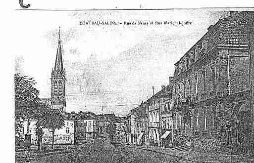 Ville de CHATEAUSALINS Carte postale ancienne Ville de CHATEAUSALINS Carte postale ancienne