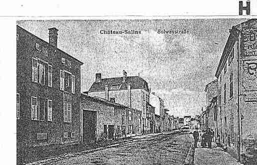 Ville de CHATEAUSALINS Carte postale ancienne