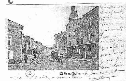 Ville de CHATEAUSALINS Carte postale ancienne