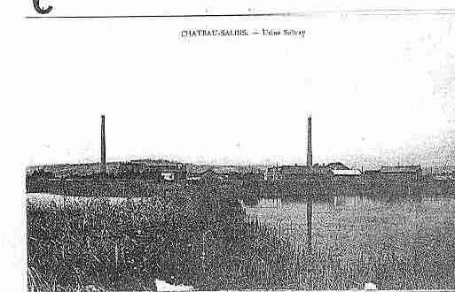 Ville de CHATEAUSALINS Carte postale ancienne