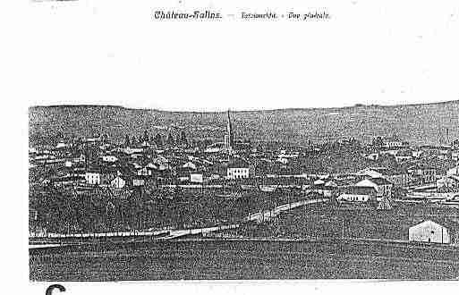 Ville de CHATEAUSALINS Carte postale ancienne