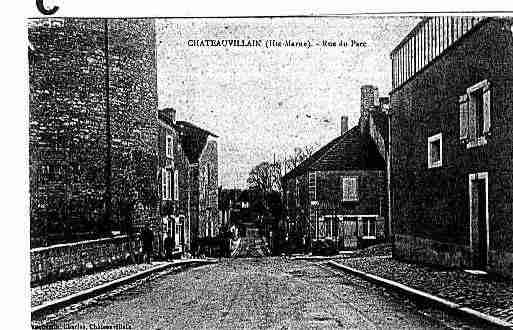 Ville de CHATEAUVILLAIN Carte postale ancienne