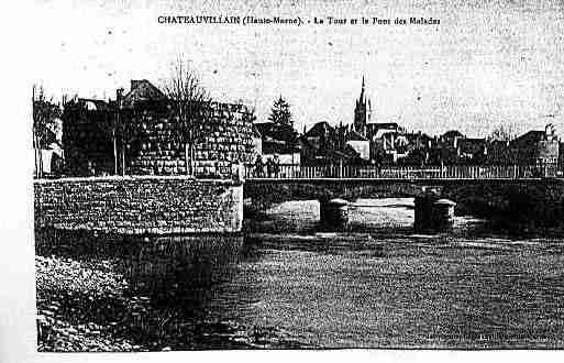 Ville de CHATEAUVILLAIN Carte postale ancienne