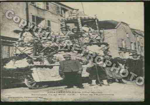 Ville de CHATEAUVILLAIN Carte postale ancienne