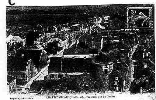 Ville de CHATEAUVILLAIN Carte postale ancienne