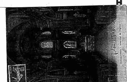 Ville de CHATEAUVILLAIN Carte postale ancienne