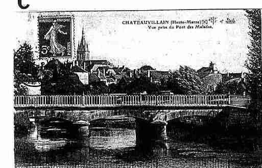 Ville de CHATEAUVILLAIN Carte postale ancienne