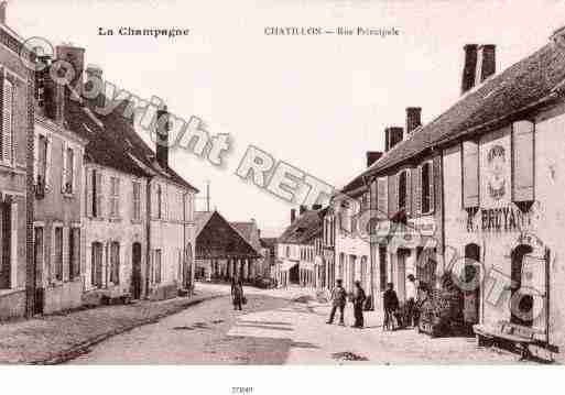 Ville de CHATILLONSURMARNE Carte postale ancienne