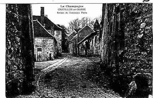 Ville de CHATILLONSURMARNE Carte postale ancienne