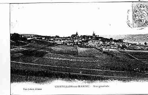 Ville de CHATILLONSURMARNE Carte postale ancienne