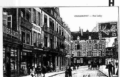 Ville de CHAUMONT Carte postale ancienne