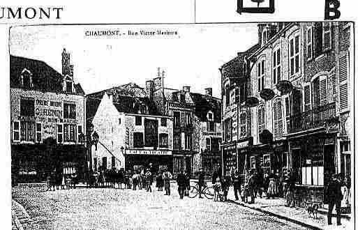 Ville de CHAUMONT Carte postale ancienne