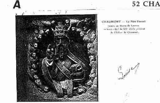 Ville de CHAUMONT Carte postale ancienne