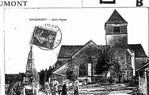 Ville de CHAUMONT Carte postale ancienne