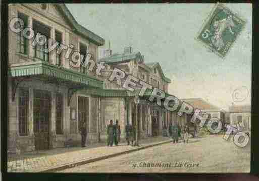 Ville de CHAUMONT Carte postale ancienne