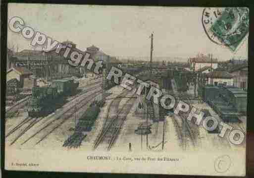 Ville de CHAUMONT Carte postale ancienne