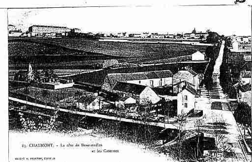Ville de CHAUMONT Carte postale ancienne
