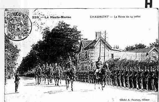 Ville de CHAUMONT Carte postale ancienne