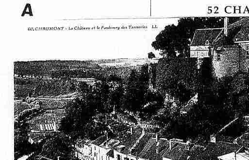 Ville de CHAUMONT Carte postale ancienne