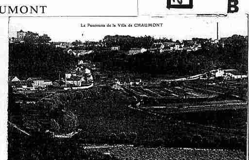 Ville de CHAUMONT Carte postale ancienne