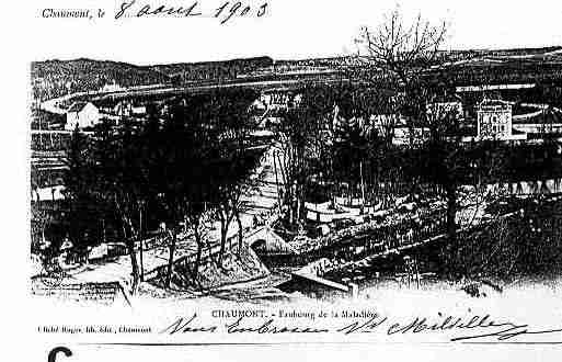 Ville de CHAUMONT Carte postale ancienne