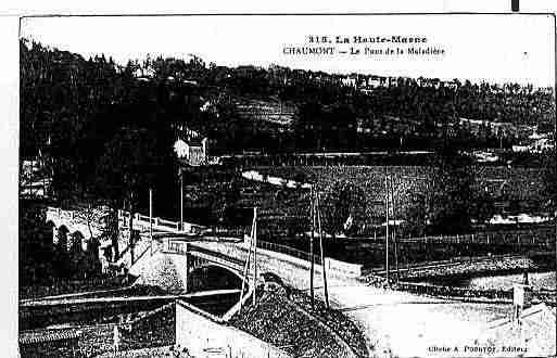 Ville de CHAUMONT Carte postale ancienne