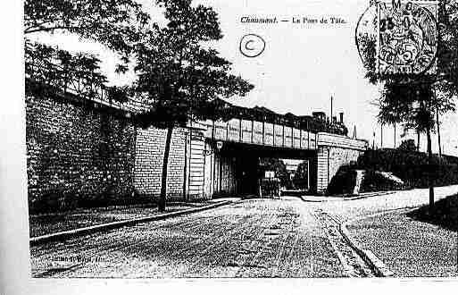 Ville de CHAUMONT Carte postale ancienne