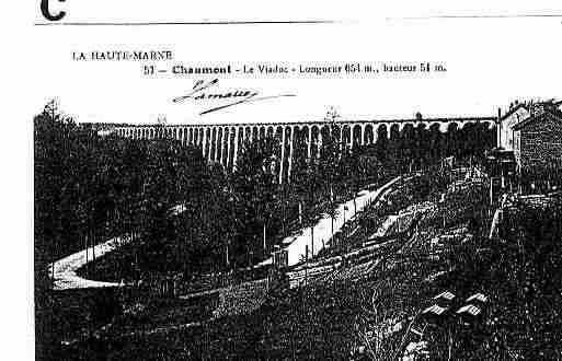 Ville de CHAUMONT Carte postale ancienne
