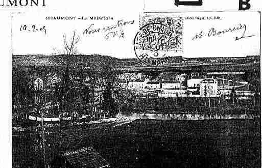 Ville de CHAUMONT Carte postale ancienne