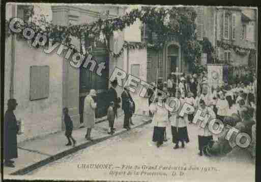 Ville de CHAUMONT Carte postale ancienne