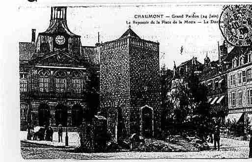 Ville de CHAUMONT Carte postale ancienne