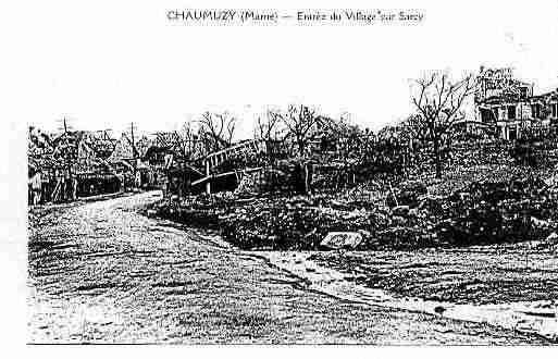 Ville de CHAUMUZY Carte postale ancienne