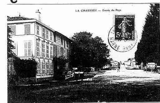 Ville de CHAUSSEESURMARNE(LA) Carte postale ancienne