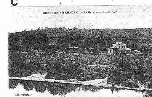 Ville de CHAUVENCYLECHATEAU Carte postale ancienne