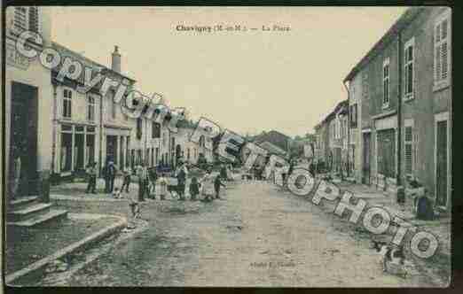 Ville de CHAVIGNY Carte postale ancienne