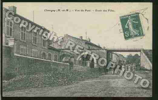 Ville de CHAVIGNY Carte postale ancienne