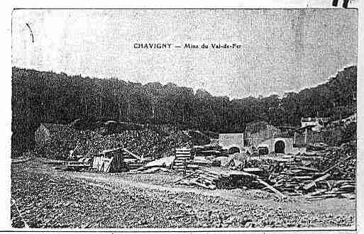 Ville de CHAVIGNY Carte postale ancienne