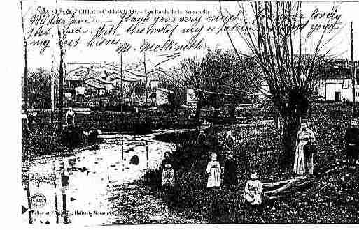 Ville de CHEMINON Carte postale ancienne