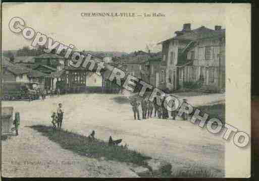 Ville de CHEMINON Carte postale ancienne