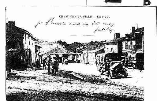 Ville de CHEMINON Carte postale ancienne