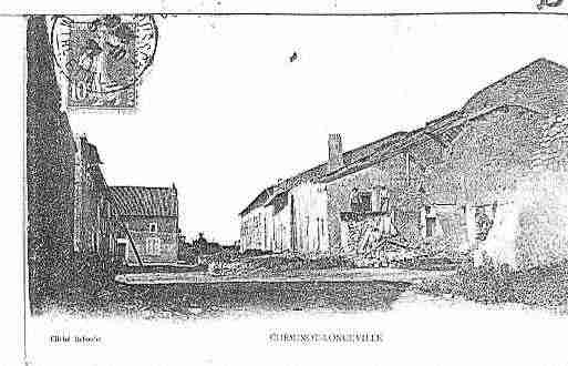 Ville de CHEMINOT Carte postale ancienne