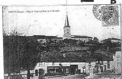 Ville de CHEPPY Carte postale ancienne