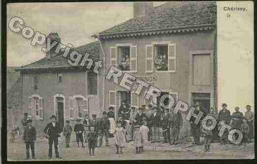 Ville de CHERISEY Carte postale ancienne