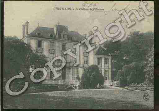 Ville de CHEVILLONSURHUILLARD Carte postale ancienne Ville de CHEVILLONSURHUILLARD Carte postale ancienne