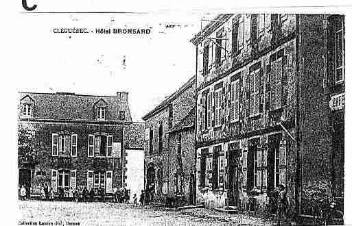 Ville de CLEGUEREC Carte postale ancienne