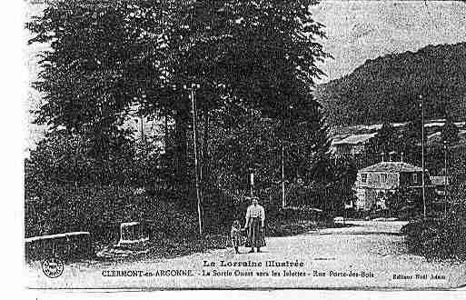 Ville de CLERMONTENARGONNE Carte postale ancienne Ville de CLERMONTENARGONNE Carte postale ancienne
