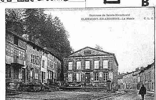 Ville de CLERMONTENARGONNE Carte postale ancienne